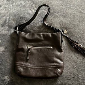 Vintage Coach bag chocolate leather